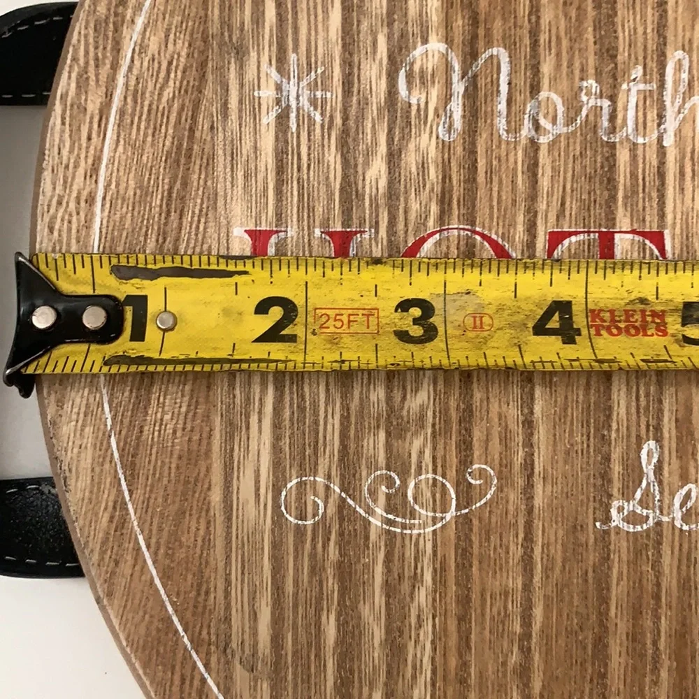 Christmas Hot Cocoa Target Bullseye 2022 Edition Wood Tray.